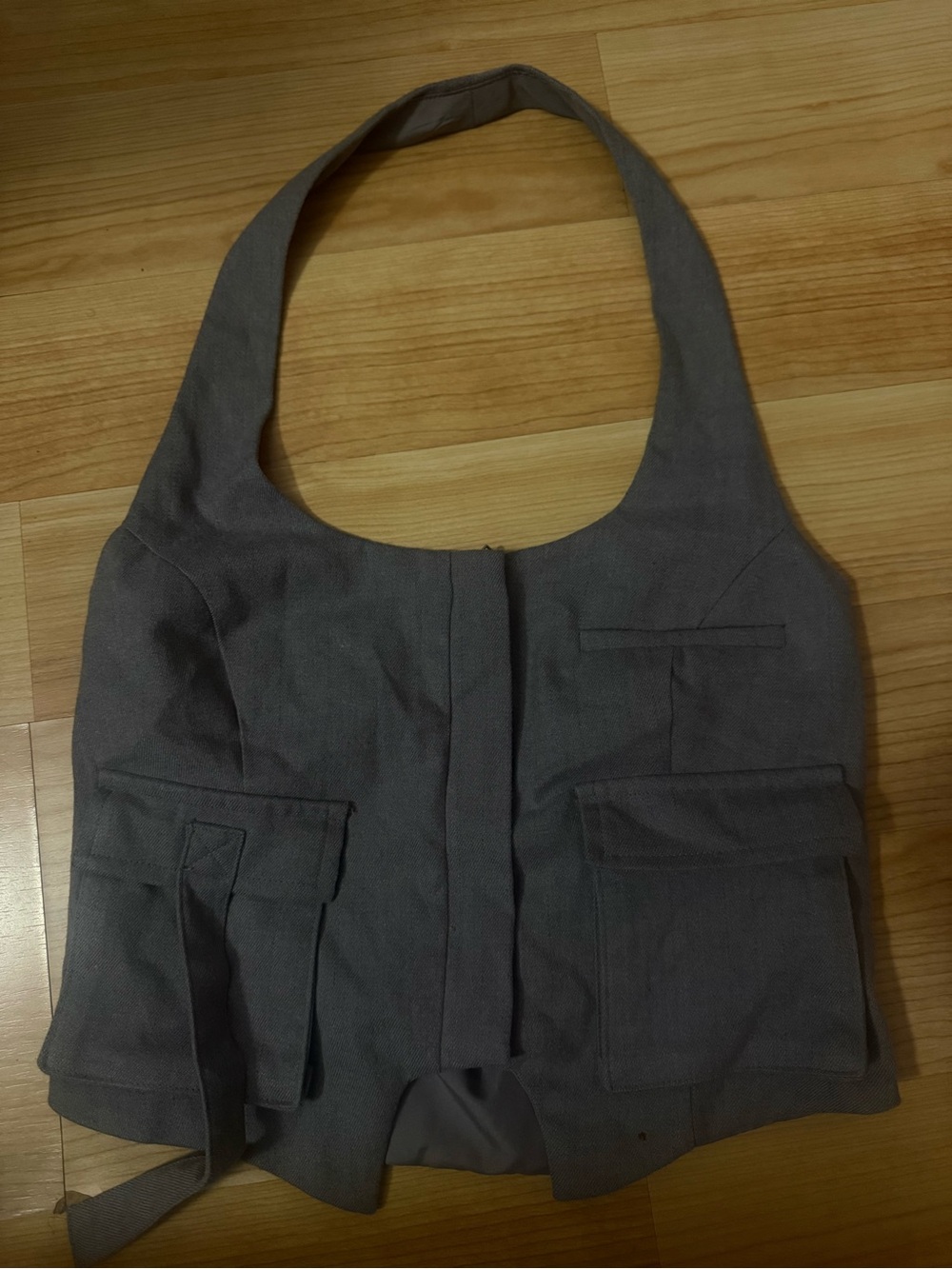 Forever 21 Gray Women’s Utility Tank Top